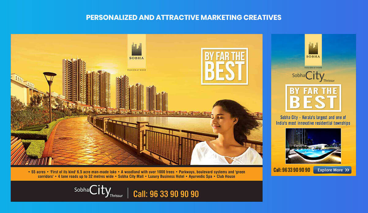 Marketing Creative of Sobha City Thrissur