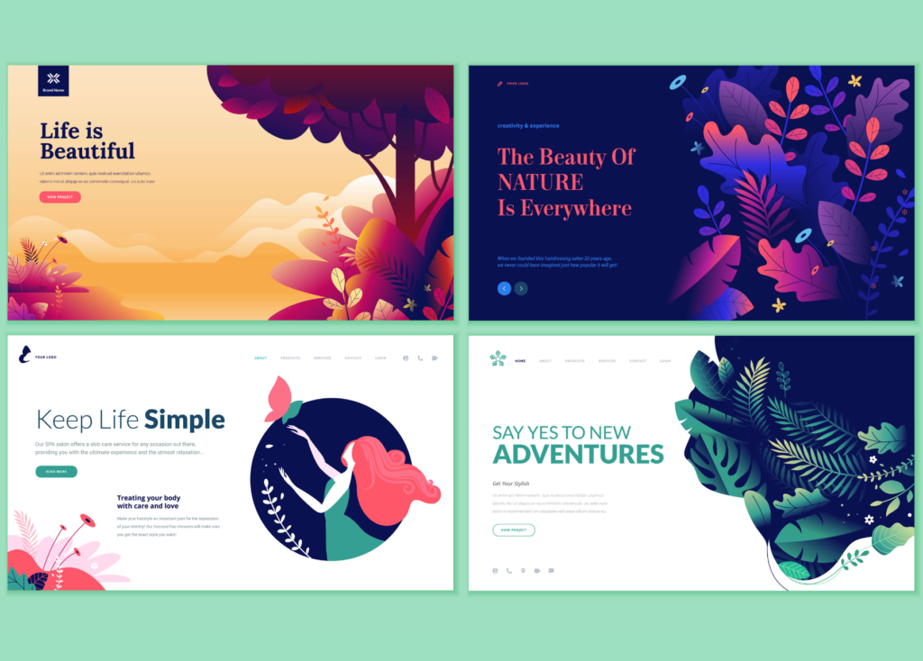 website template- Website Revamp: How To Redesign Your Website in 2024